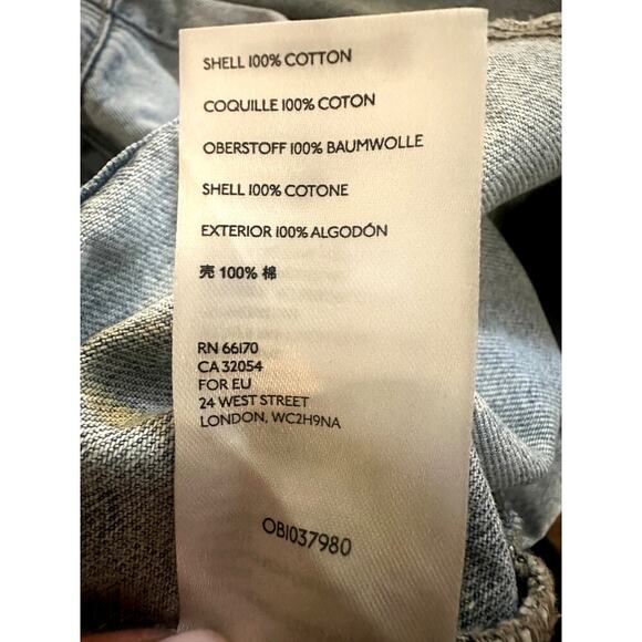 Free People – Mia Denim Mini Dress (Indigo Blue) – S - Picture 3 of 5